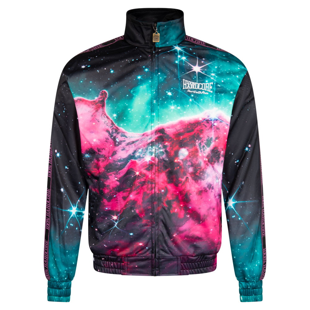 100% Hardcore Trainingsjacke Into Space grün