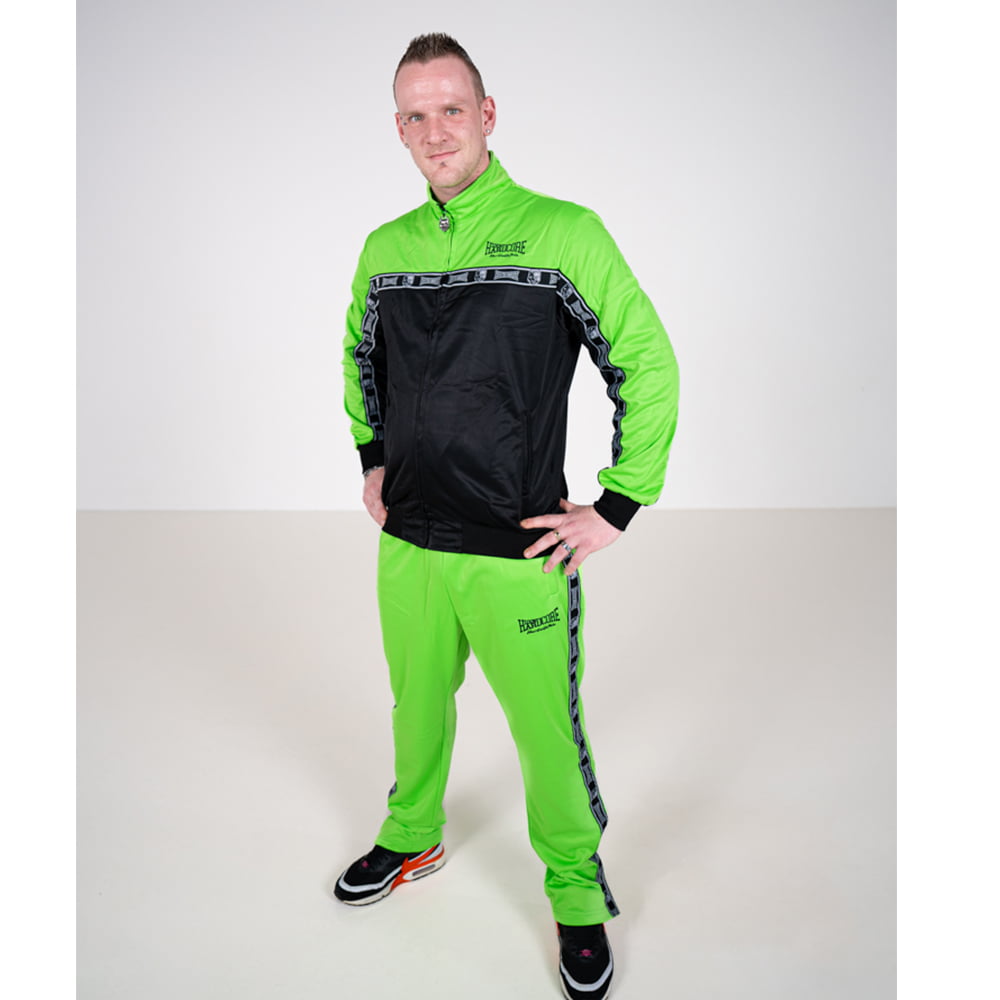 100% Hardcore Trainingshose Essential green – Bild 3