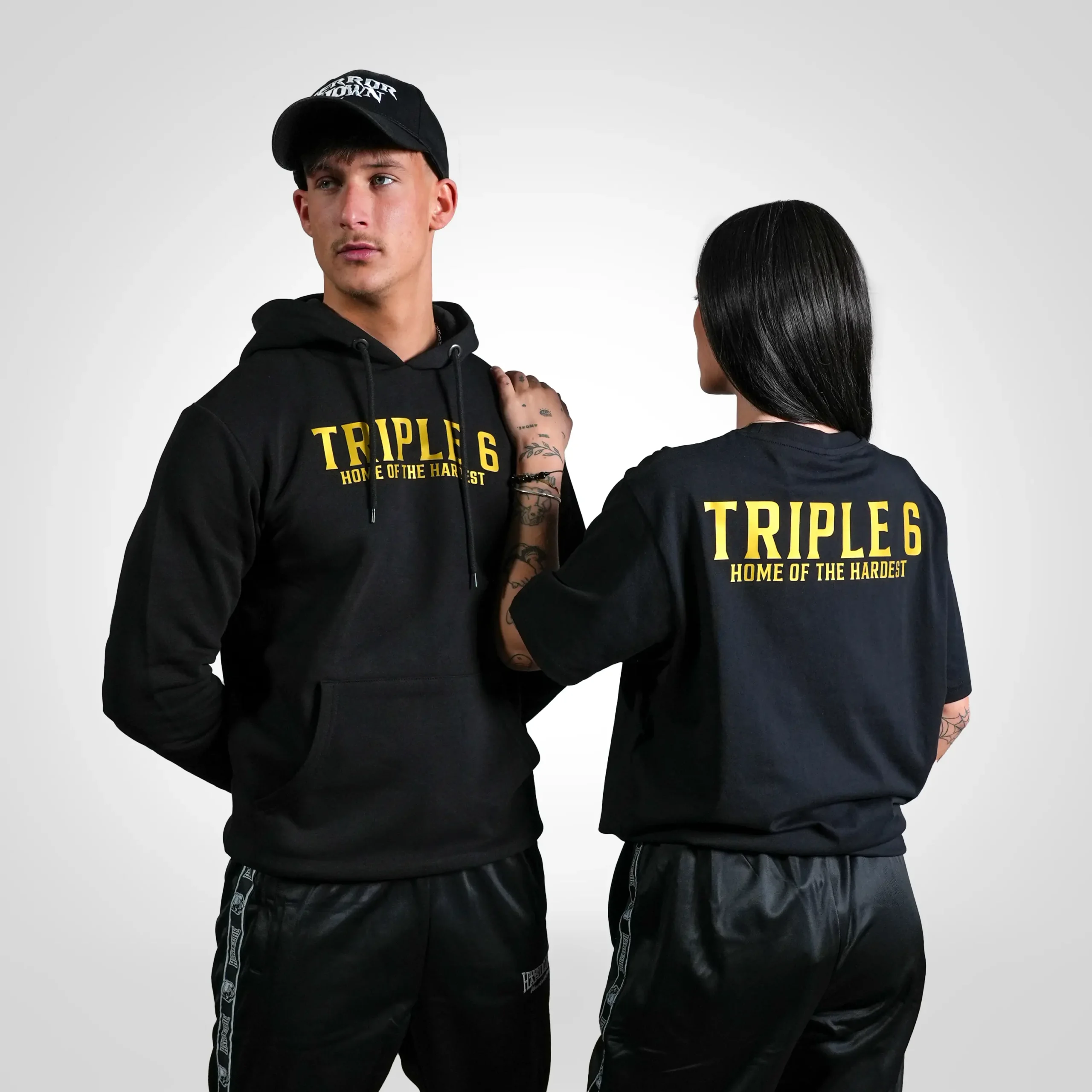 Triple6 Hoodie Essential Gold - Image 4