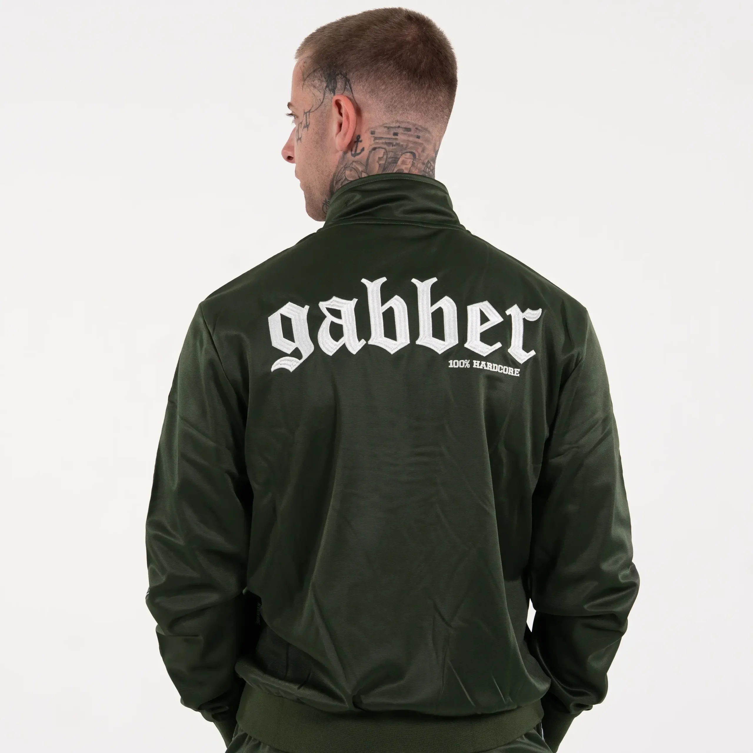 Veste d'entraînement 100% Hardcore Gabber Army Green - Image 3