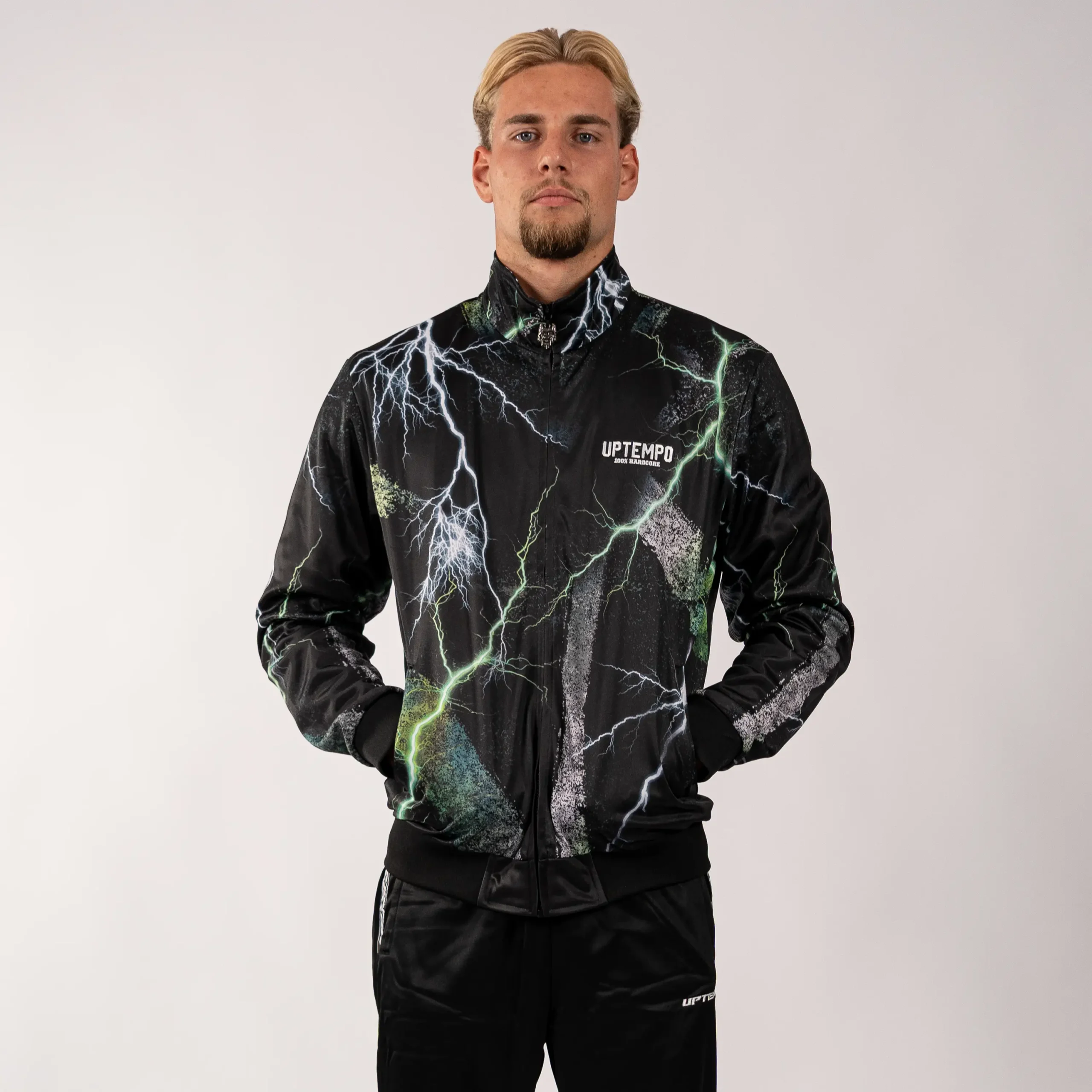 Uptempo training jacket Skullstorm green - Image 4