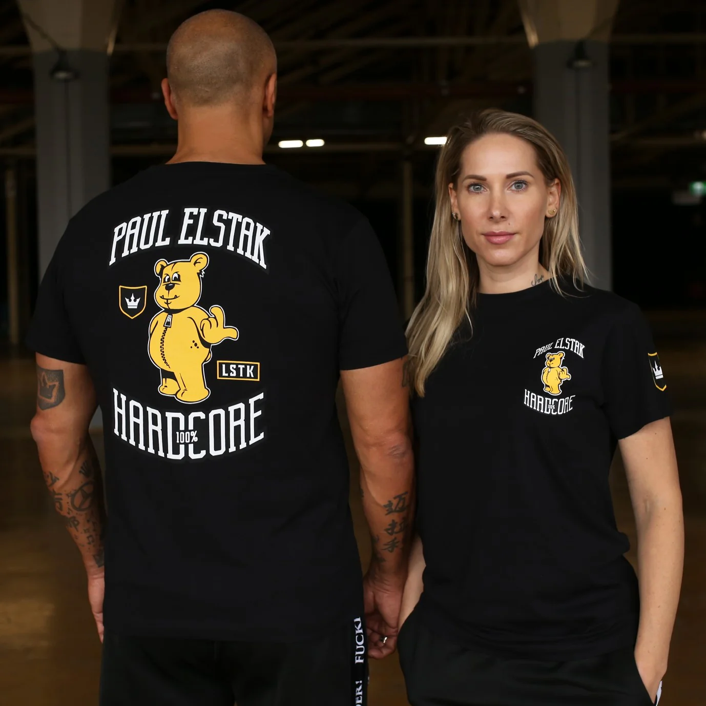 100% Hardcore - Paul Elstak T-Shirt Noir - Image 3