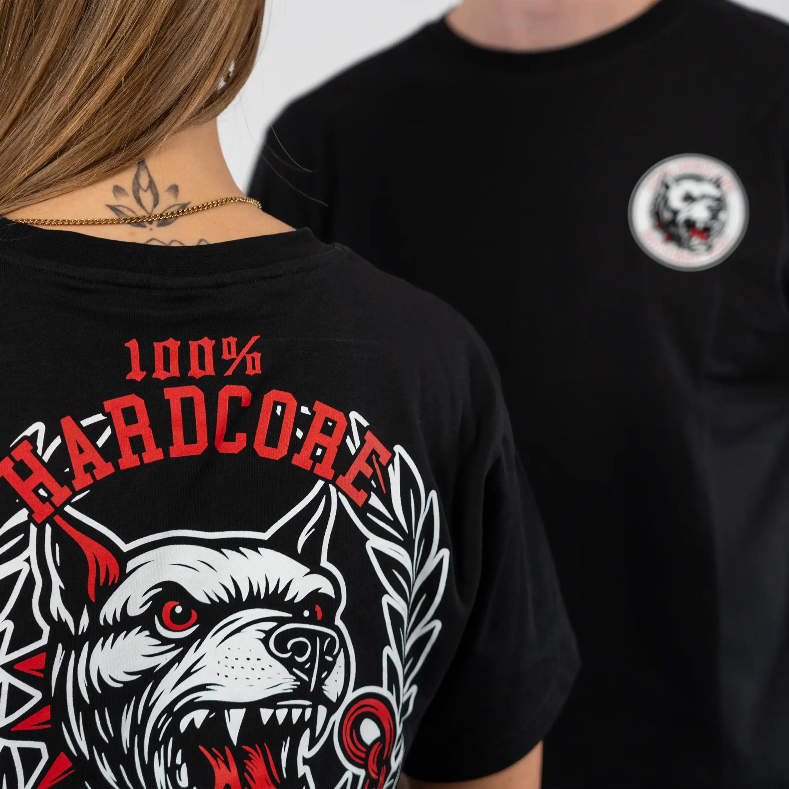 100% Hardcore Shirt Unleashed Black - Image 3