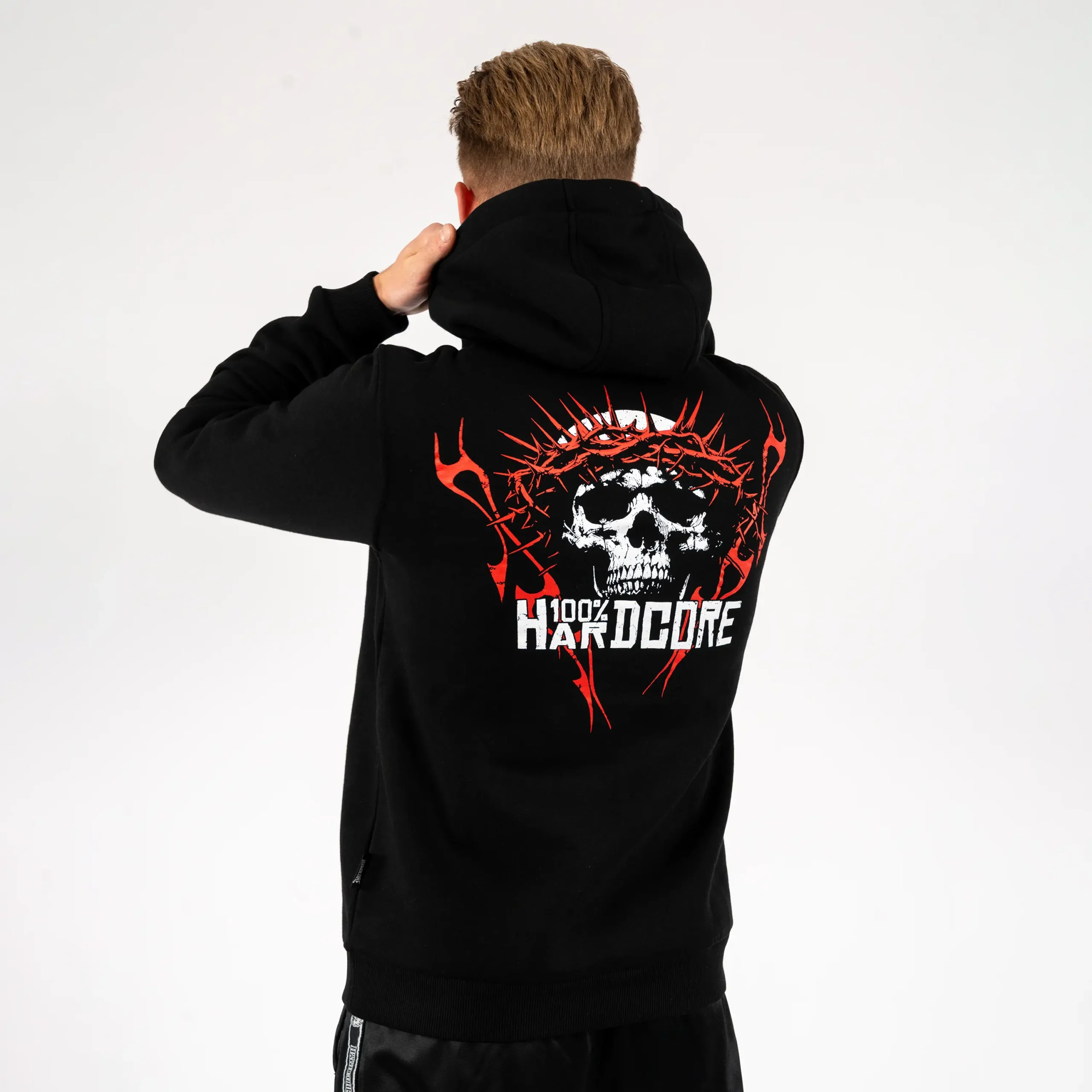 Sweat à capuche 100 % hardcore Blood Crown – Image 5