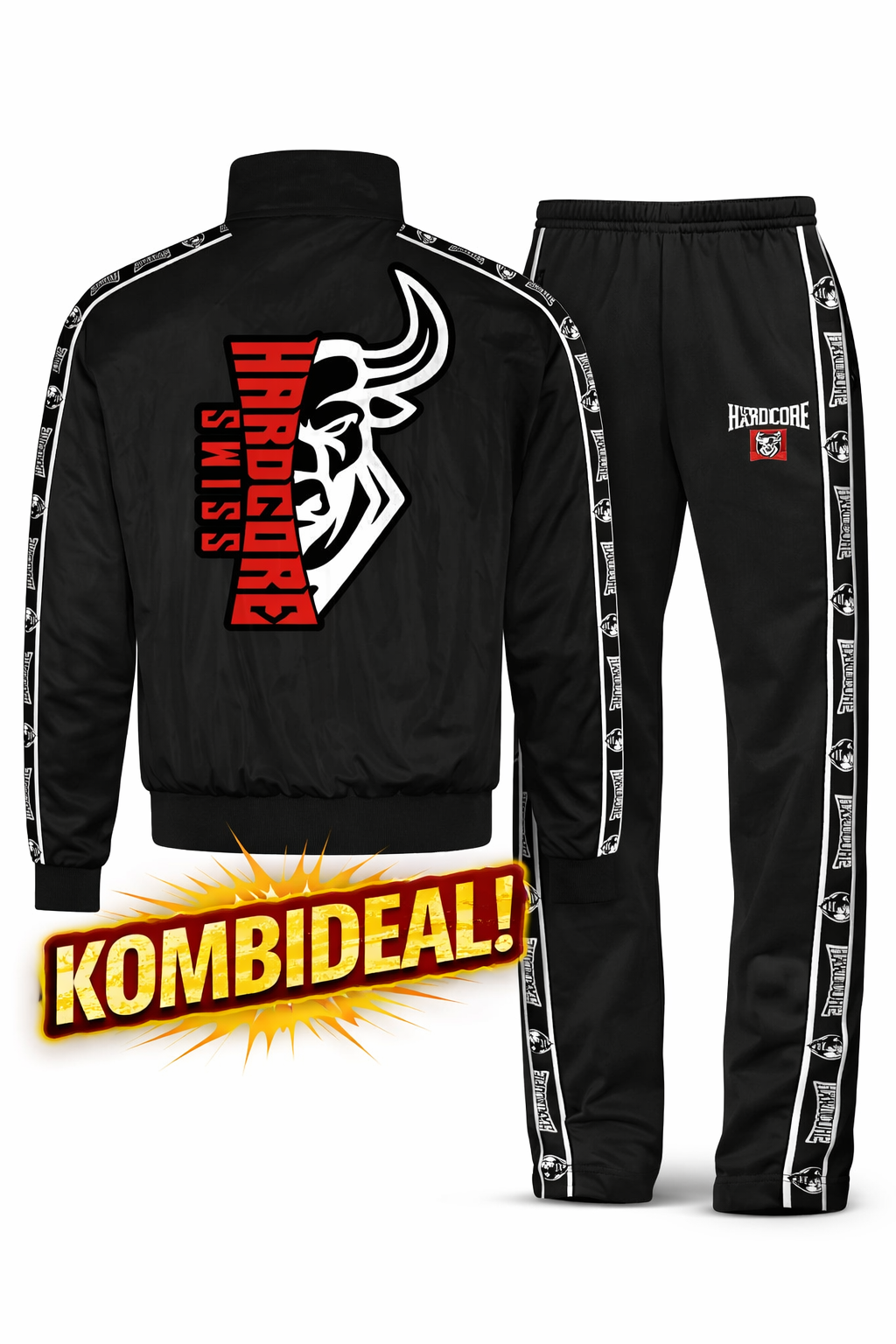 Veste et pantalon d'entraînement 100 % Hardcore Offre combinée Swiss Hardcore