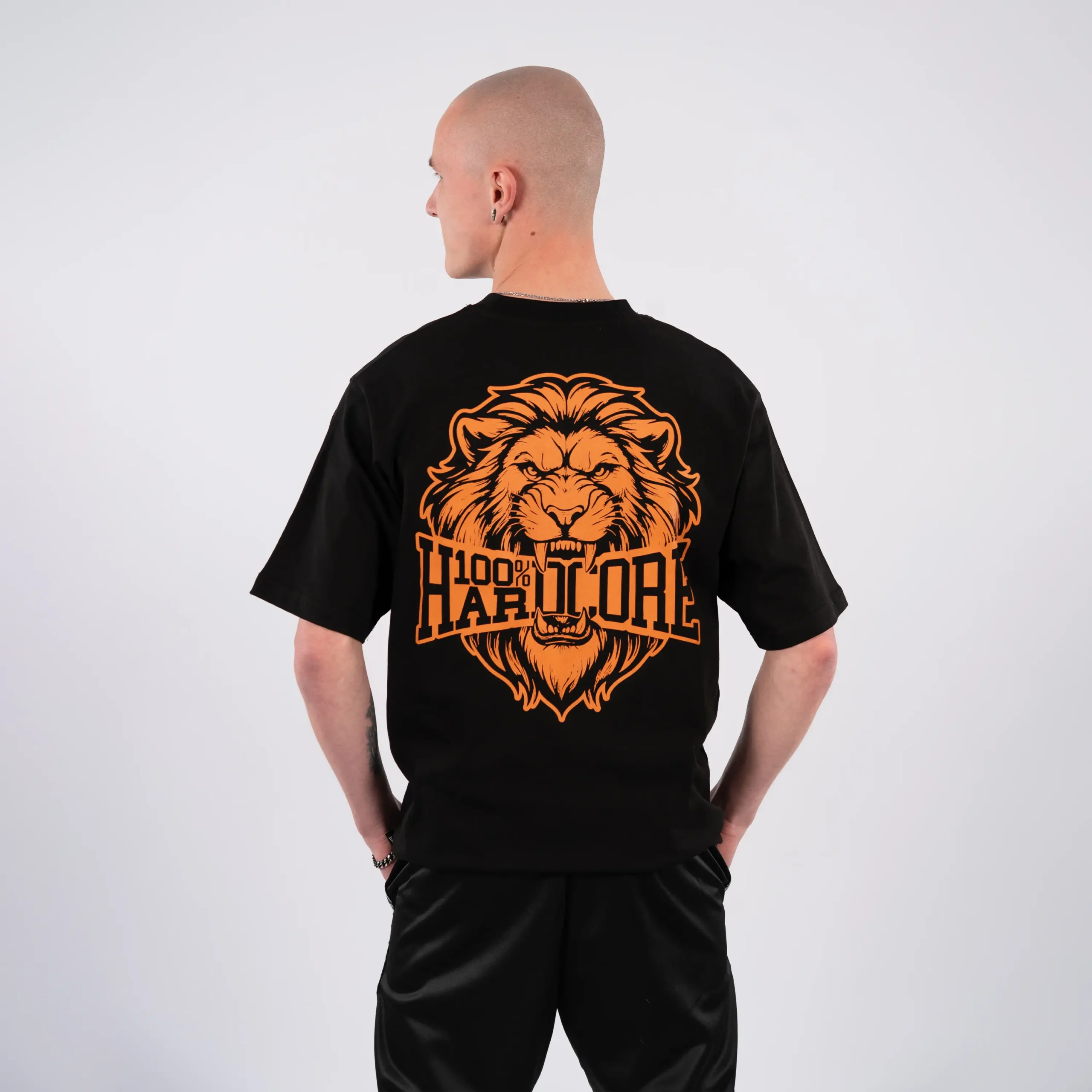 100% Hardcore Oversized Crowned T-Shirt – Image 2