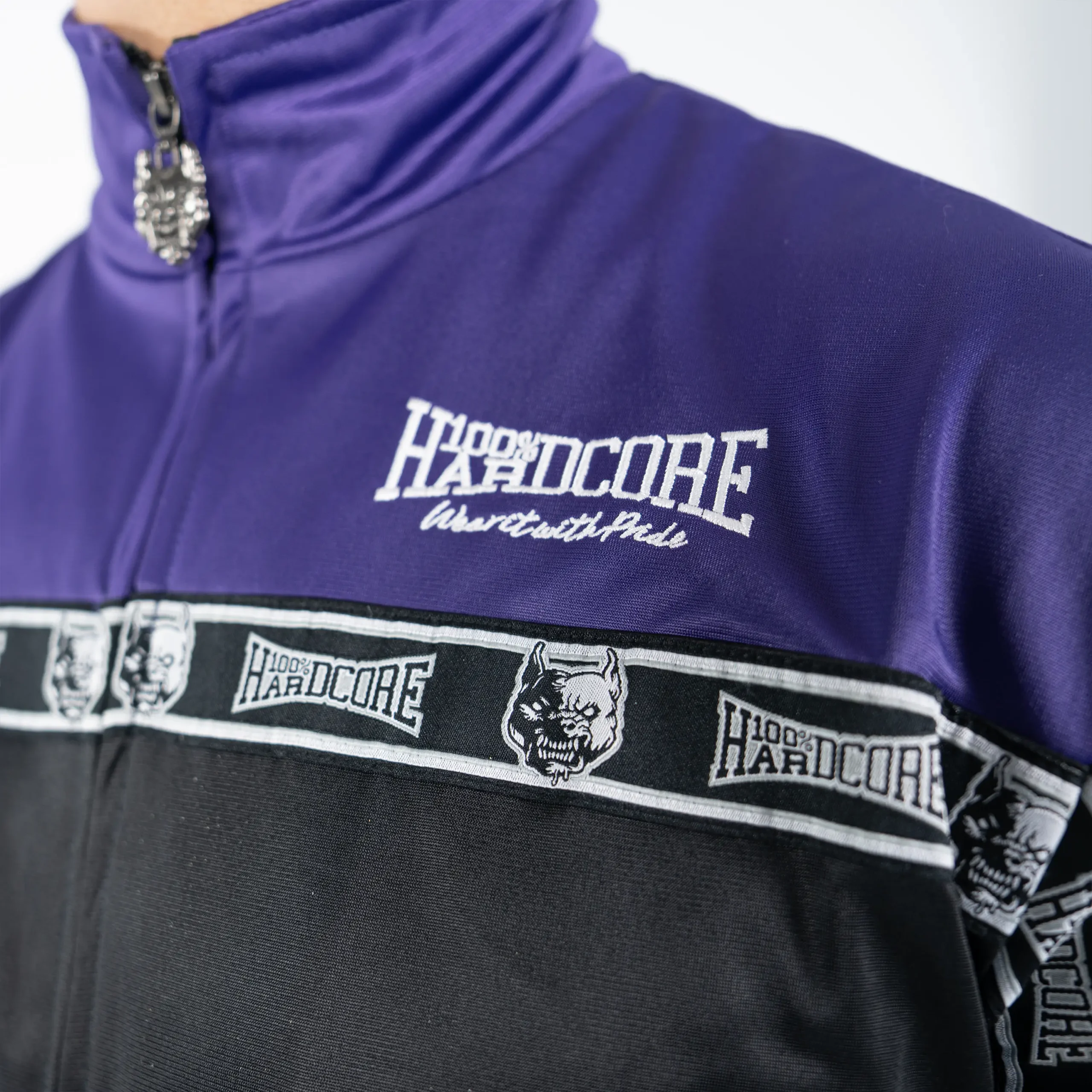 Survêtement 100 % Hardcore, modèle Essential violet – Photo 2