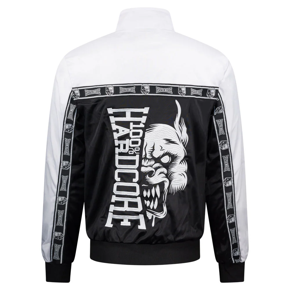 Survêtement 100 % Hardcore, ensemble complet Essential blanc/noir – Image 4