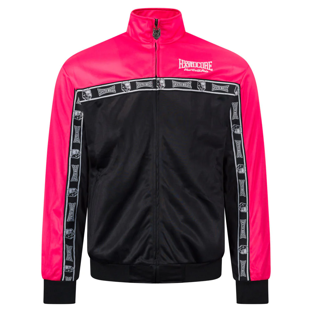 100% Hardcore Track Suit Set – Essential Pink/Black – Image 8