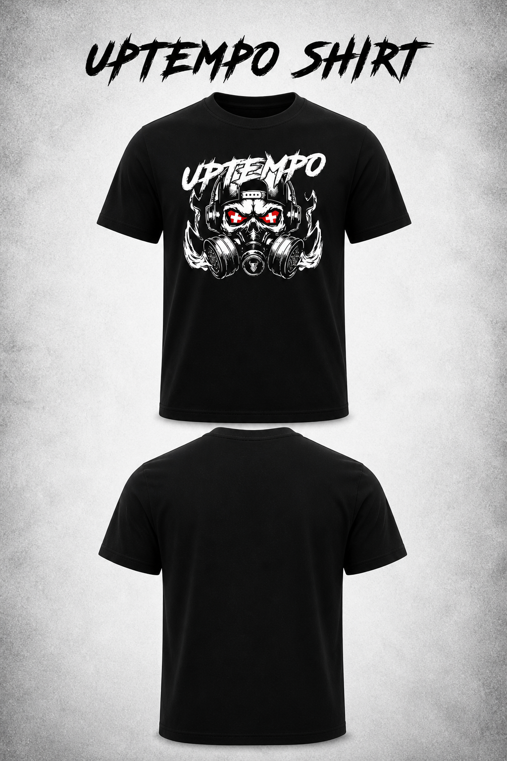 T-shirt Uptempo 100 % Hardcore X Swiss Hardcore Rage