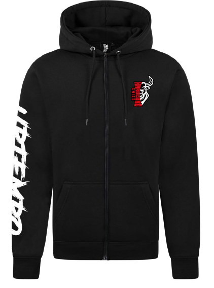 Uptempo Hooded Zipper 100% Hardcore X Swiss Hardcore Rage – Image 3