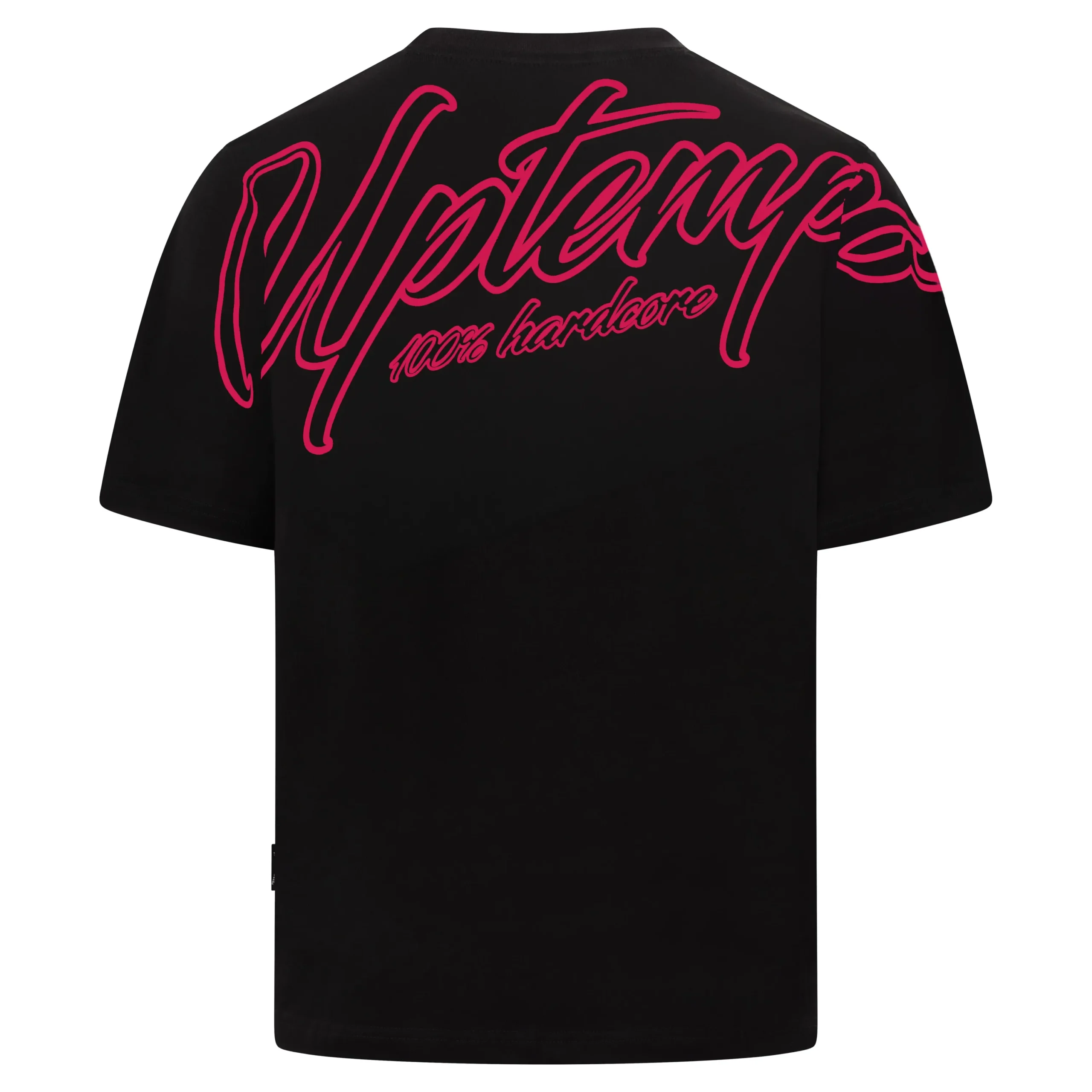T-shirt Uptempo Signature noir/rose