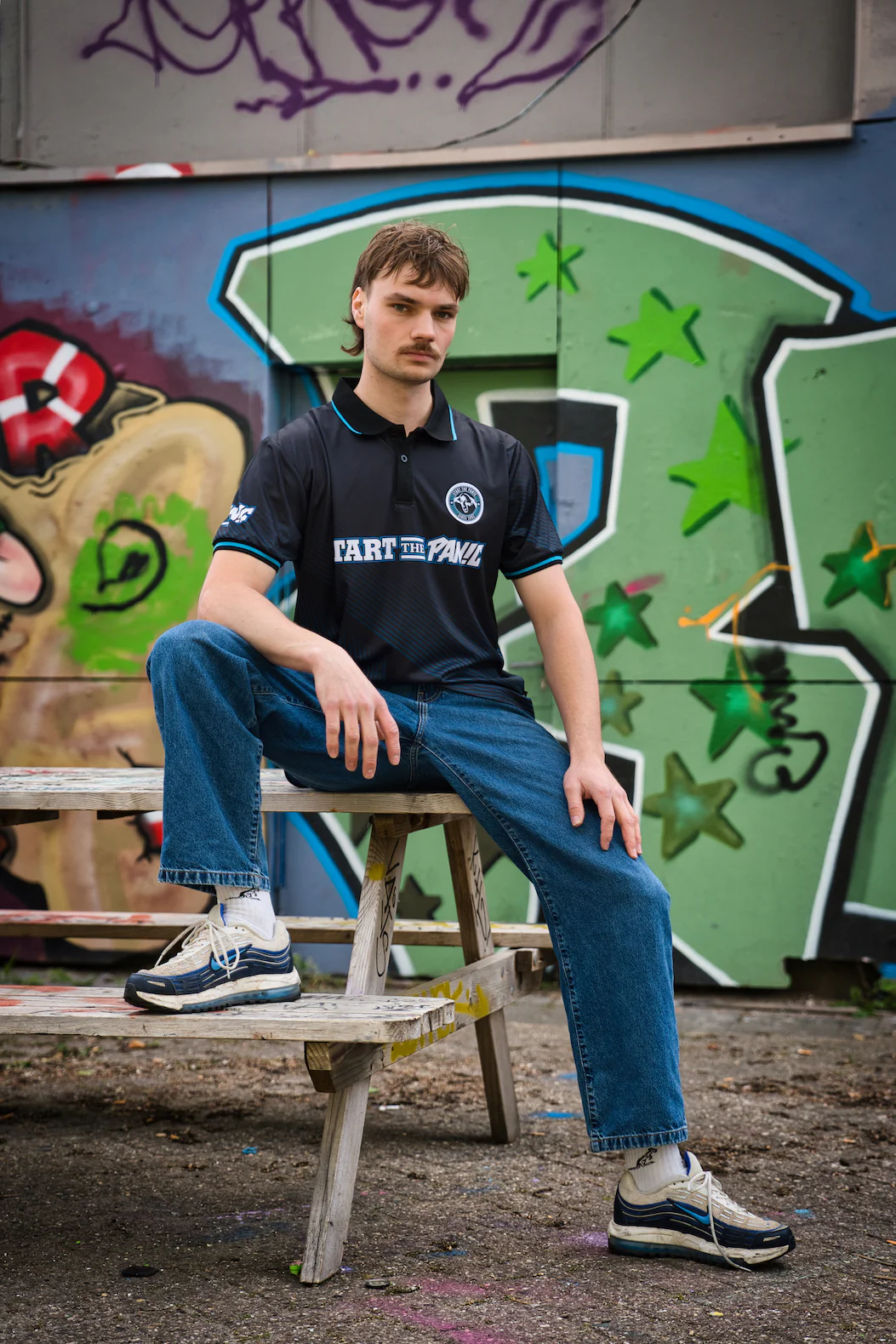 DJ Panic Soccer Shirt Early Rave – Image 2