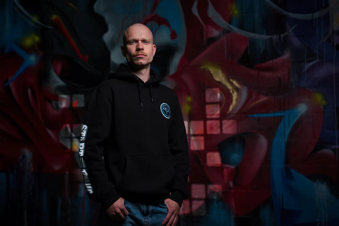DJ Panic Hooded Zip Early Rave – Bild 2