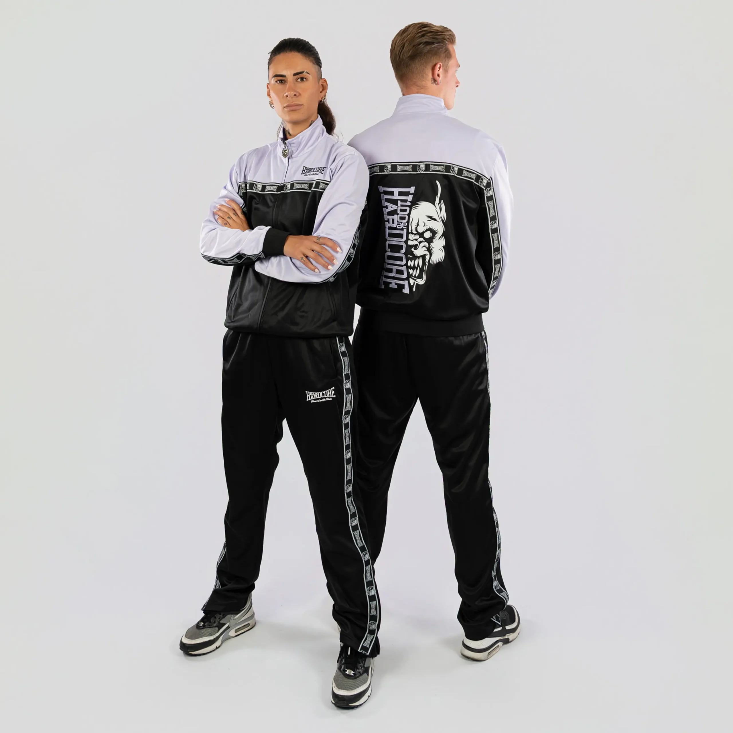 100% Hardcore Track Suit, Complete Essential Lilac/Black – Image 3
