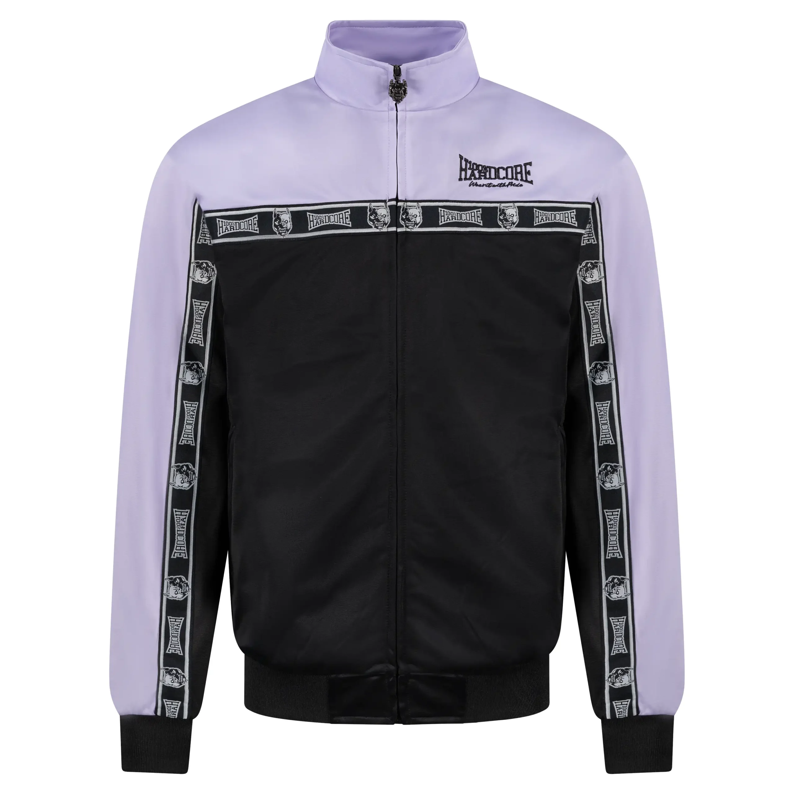 100% Hardcore Track Suit, Complete Set, Essential Lilac/Black – Image 5