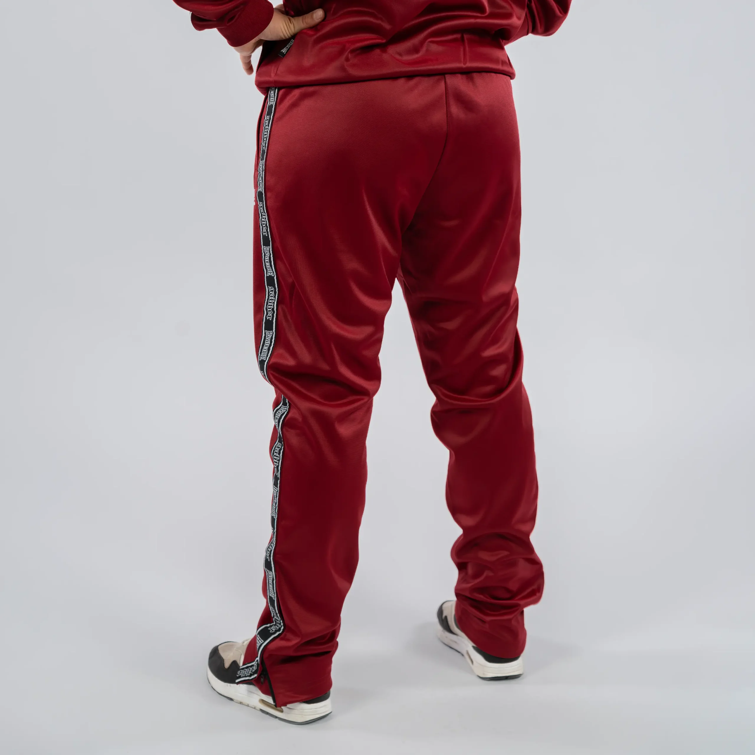Pantalon de sport 100 % Hardcore Gabber Burgundy – Photo 5